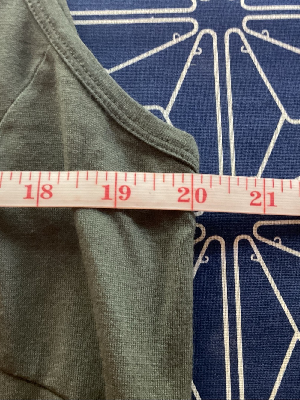 Woolx Cassie Sleeveless Olive Green  Dress - Picture 9 of 10